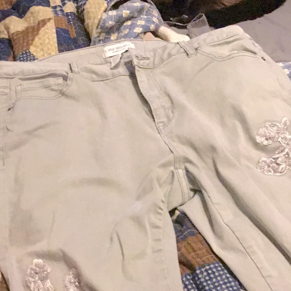 Gray pants